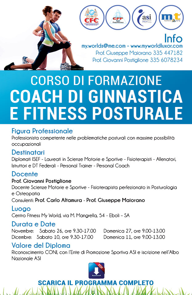 coach ginnastica fitness posturale  novembre 2016 article